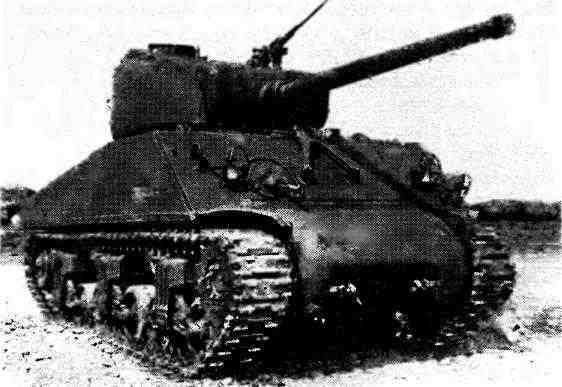 Tank M4 Sherman Dvigatel